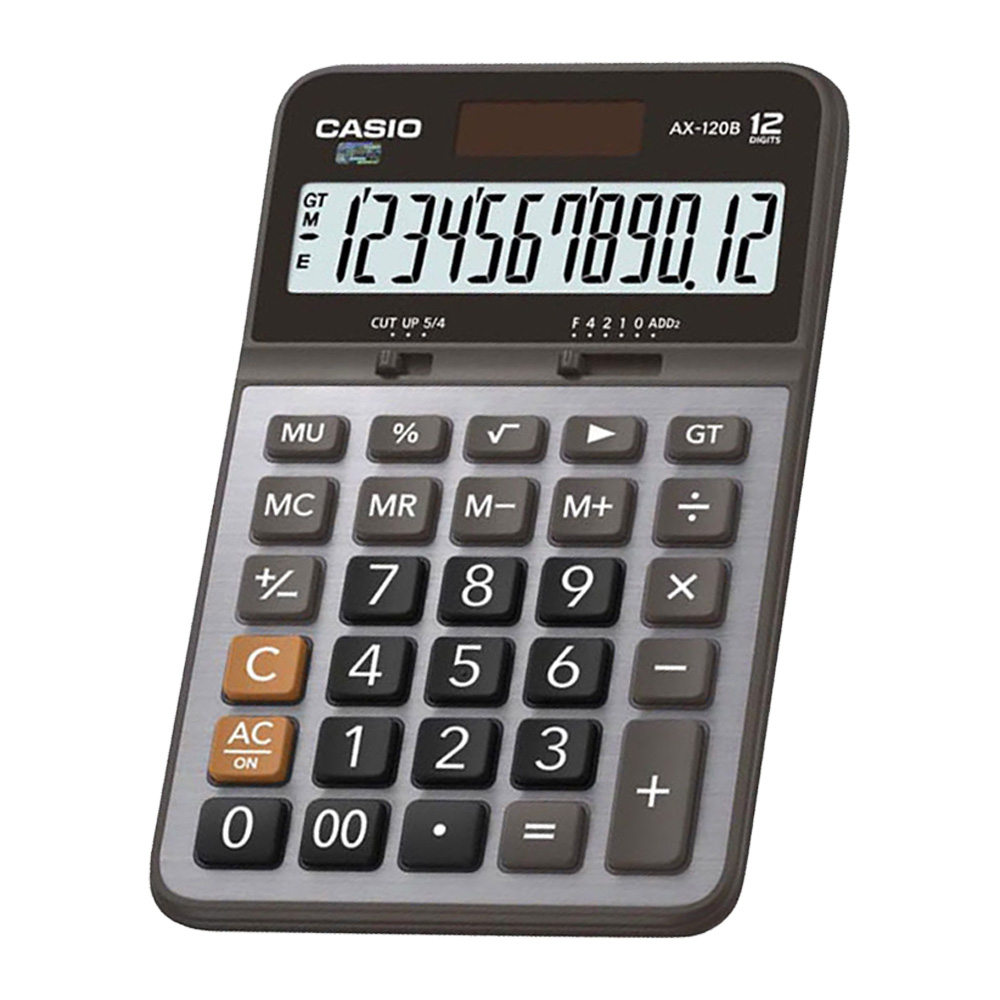 CASIO 12位元計算機 AX-120B