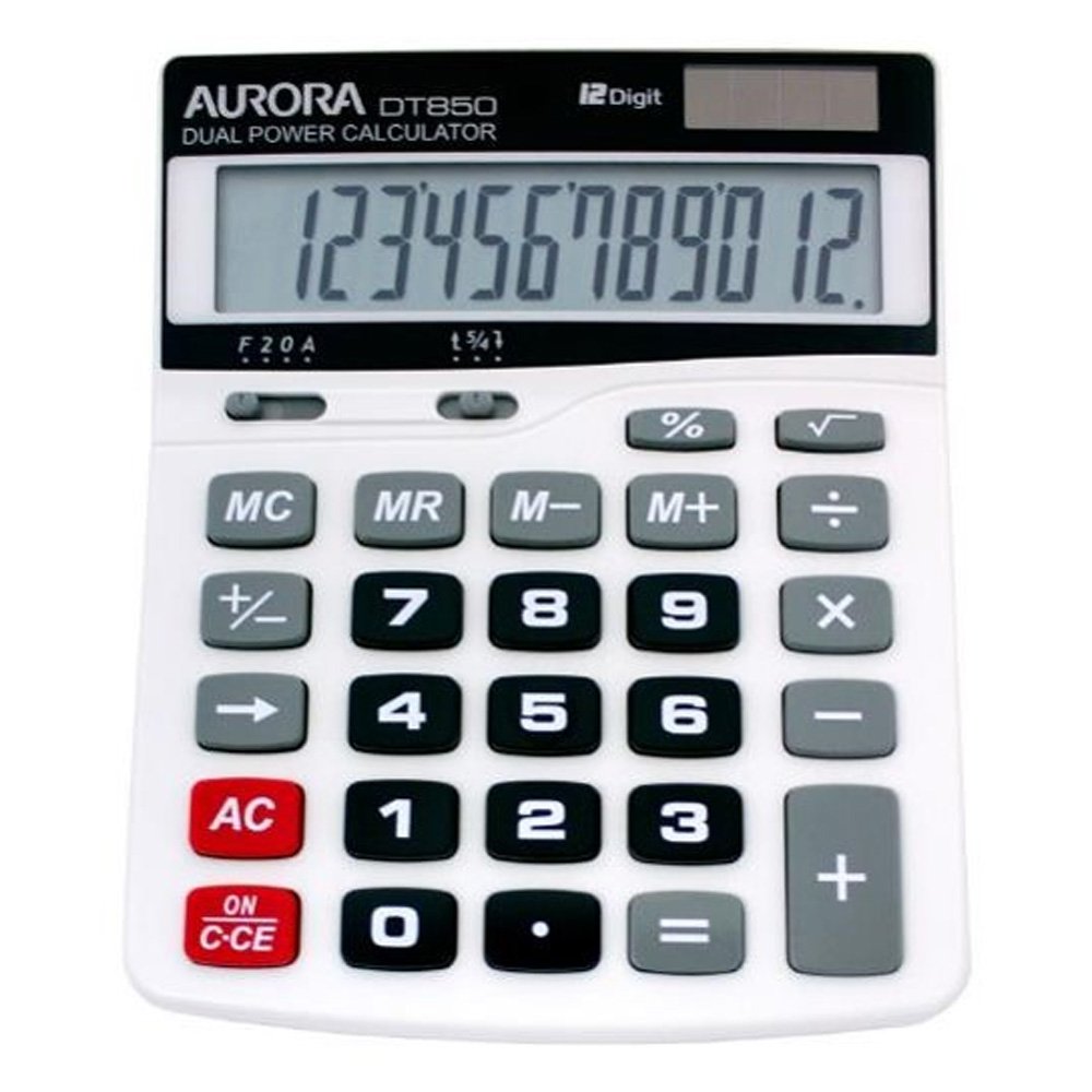 AURORA震旦12位桌上型計算機 DT850