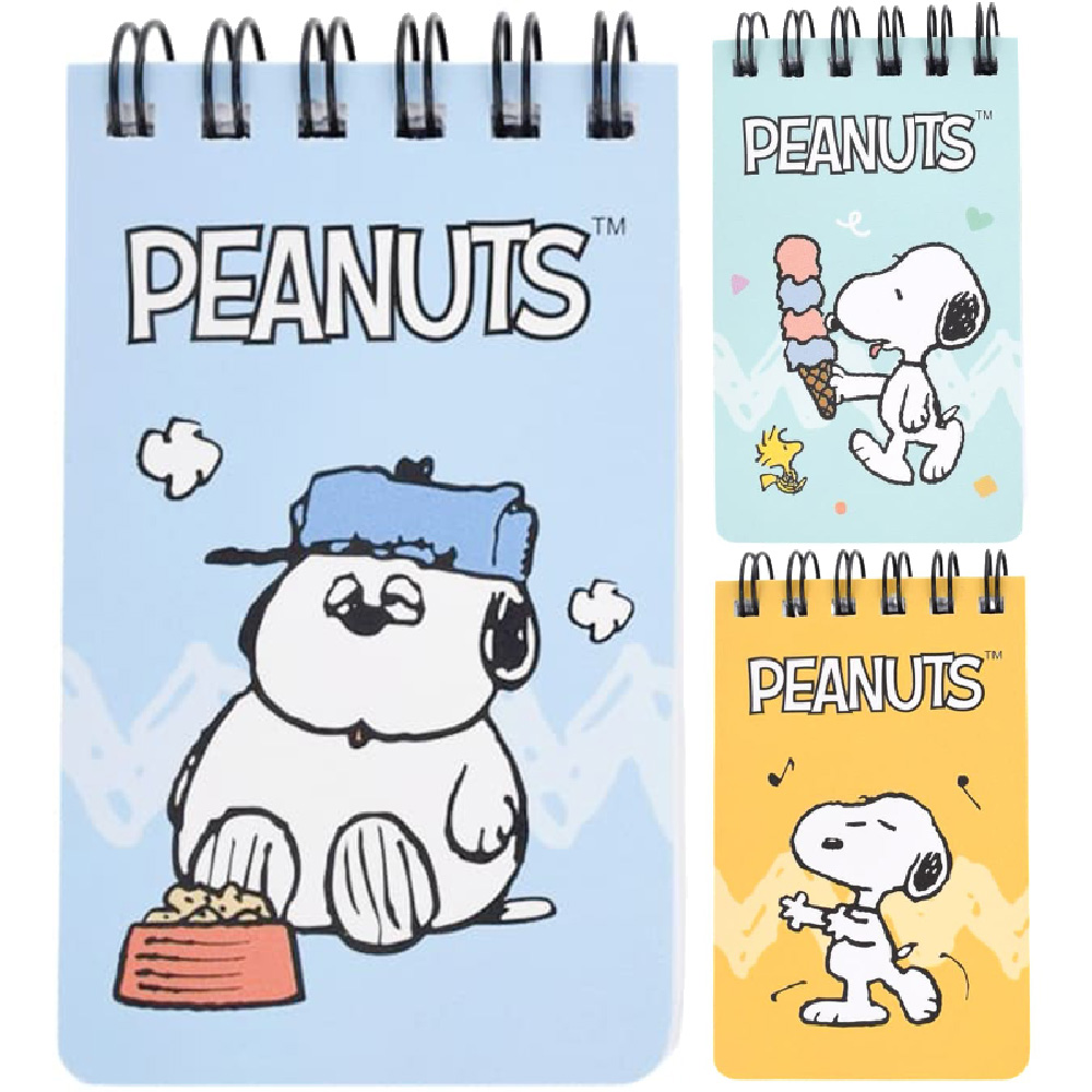 史努比168K線圈筆記本