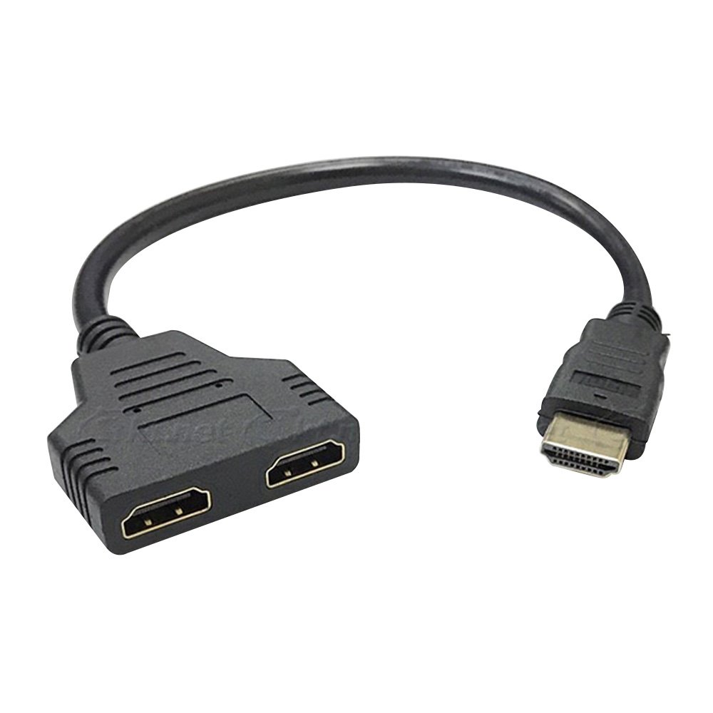 Kt.net HDMI公轉HDMI母X2分接線 30公分