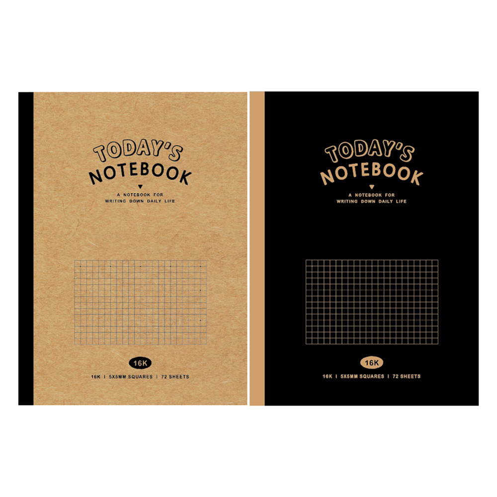簡單生活 16K TODAY，S方格筆記書