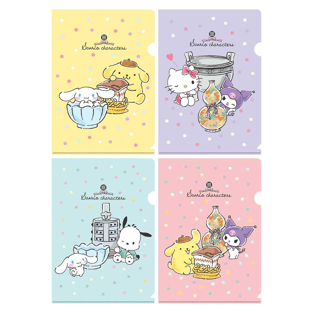 三麗鷗 故宮強力L型夾(款式隨機出貨)