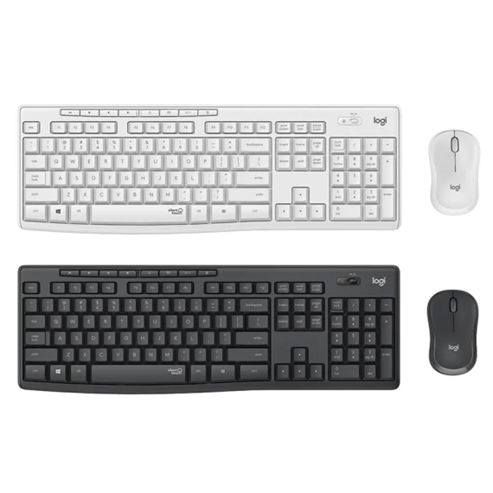 羅技 靜音無線鍵鼠組 MK295