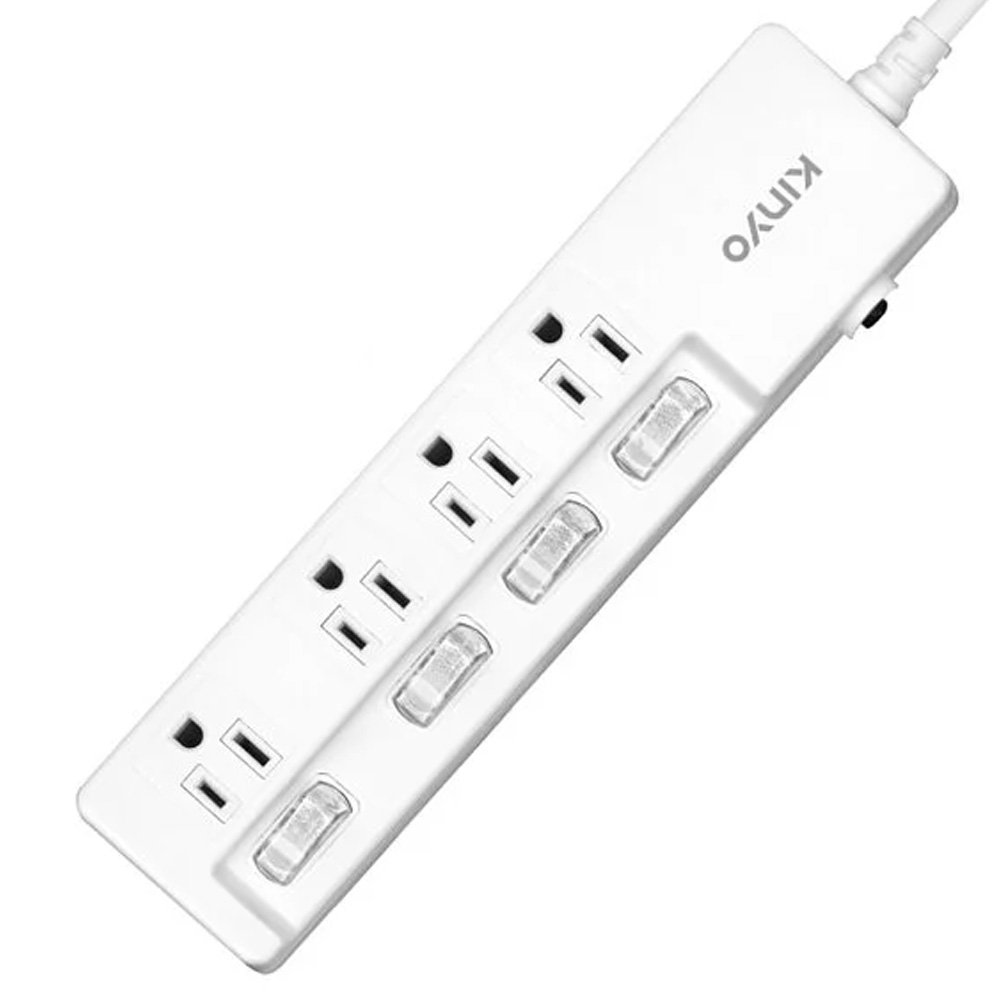 KINYO 四開四插延長線 6尺