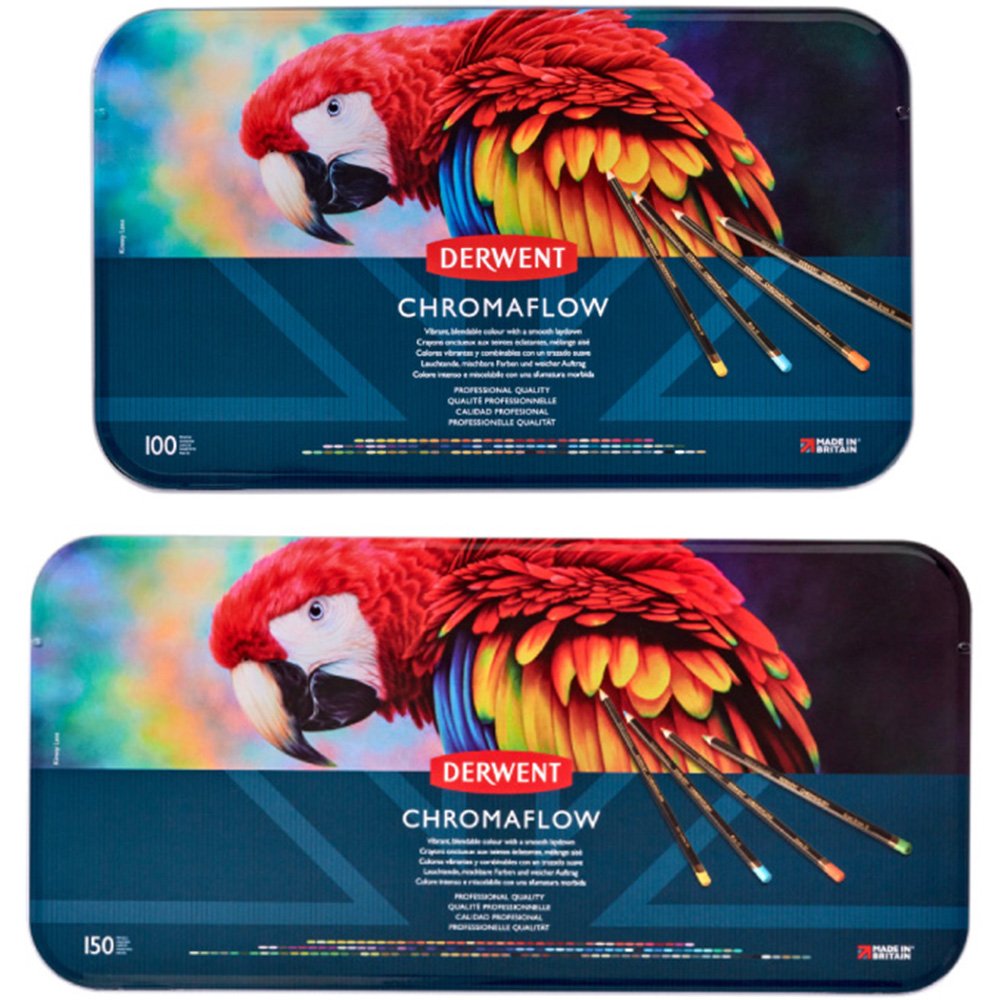  (網路限定販售) DERWENT德爾文 CHROMAFLOW油性色鉛 100色/150色