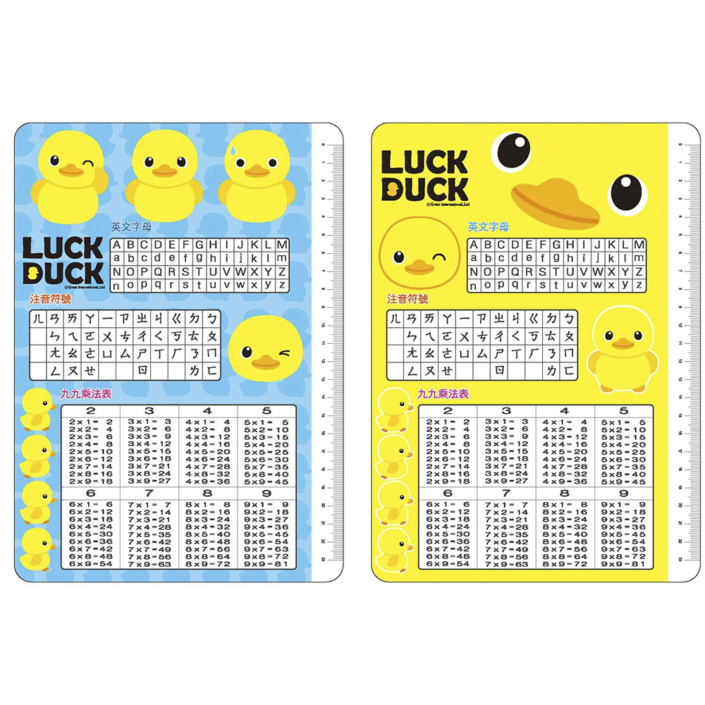 Luck Duck透明墊板(款式隨機出貨)