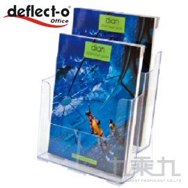 迪多 deflect-o 兩層高背目錄架-A4  77865