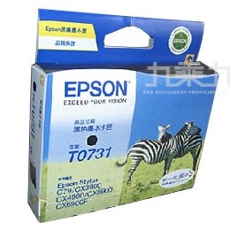 EPSON墨水T0731-黑色