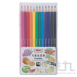  LIBERTY 利百代 可擦色鉛筆12色 CC-864