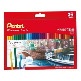 Pentel水溶性色鉛筆36色 CB9-36TW