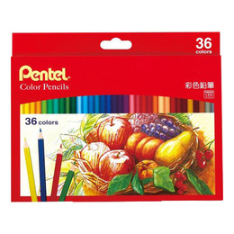 Pentel彩色鉛筆36色 CB8-36TH