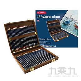 (網路限定販售)德爾文 DERWENT 水性色鉛48色木盒裝 DW0700758