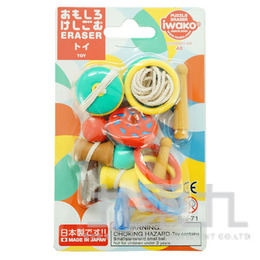 造型橡皮擦-傳統玩具 IWAKO:ER-BR1053