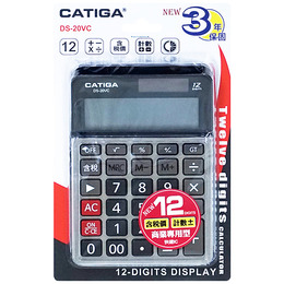 CATIGA 12位稅率雙電源計算機 DS-20VC
