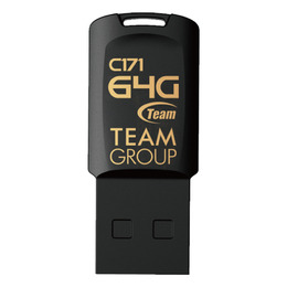 TEAM十銓科技 C171琴鍵碟64GB(黑)