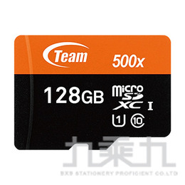 Team十銓科技128GB 500X MicroSDXC UHS-I超高速記憶卡