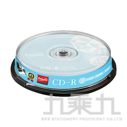 E-books 晶鑽版 52X CD-R 10片桶 E-MDA045