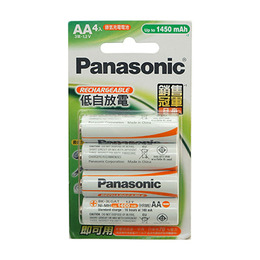 Panasonic國際3號4入充電池1450mah BK-3LGAT4B