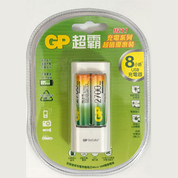 GP-USB充電器+2700mAh3號2入