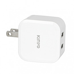 KINYO CUH-216 雙孔USB充電器(5V2.4A)