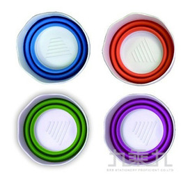 AP伸縮小洗筆桶-粉紫、藍、橘、綠色 E0160(顏色隨機出貨)