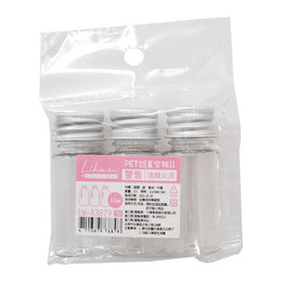 PET鋁蓋空瓶II(10ml-3入) 21*53mm