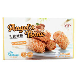(網路限定販售) 天使好棒-杏仁捲心酥(白巧克力)