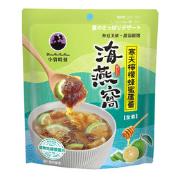 小資時刻-寒天檸檬蜂蜜蘆薈海燕窩150G(全素)