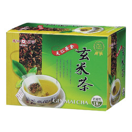 (網路限定販售)天仁黃金玄米茶茶包(18入)