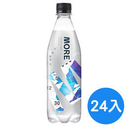 (網路限定販售)味丹MORE氣泡水-原味560ml/24入/箱
