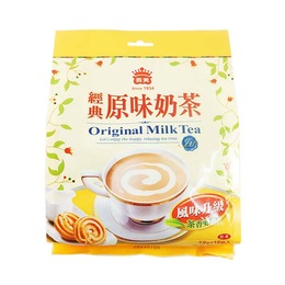 義美-經典原味奶茶324g(沖泡/18g/18包/袋)