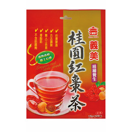 義美-桂圓紅棗茶(袋)180g(15g/12包/袋)