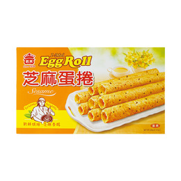 義美-芝麻蛋卷(盒)60g