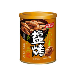 (網路限定販售) 紅布朗 鹽烤杏仁果 170g