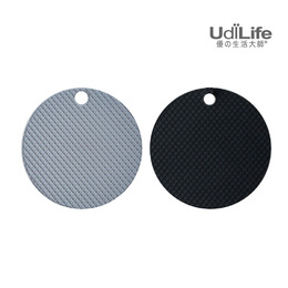 生活大師-矽膠隔熱墊/圓形 K3092A(顏色隨機)