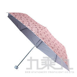 KINYO KU-9050三折銀膠晴雨傘(圓點C/印花F/格紋L)(款式隨機出貨)