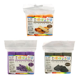 (網路限定販售)家樂香氛環保垃圾袋500g*3入(M)碳.薰衣草.檀香(香氛隨機出貨，不挑款)