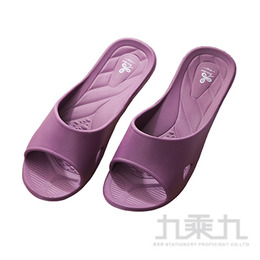 舒適便利室內拖鞋-紫M 7926