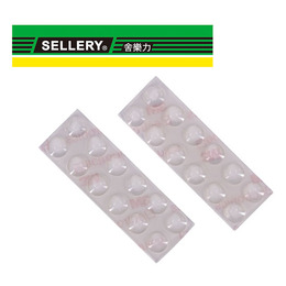 (網路限定販售)SELLERY 3M背膠PU透明玻璃護墊8mm*24入