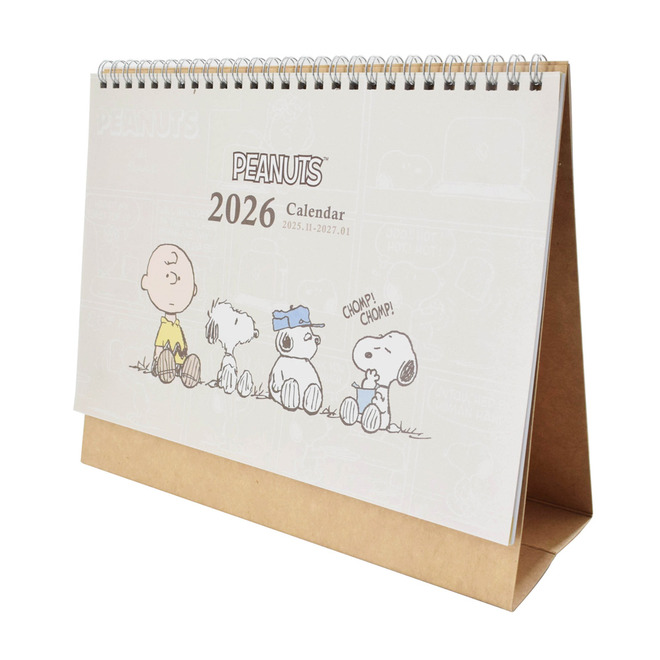 2026桌上型月曆-特大 (史努比/拉拉熊)