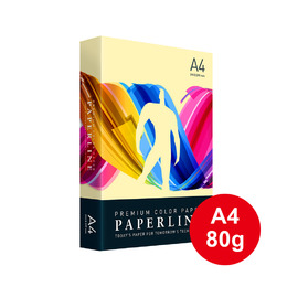 PAPERLINE A4 #110 淺黃色影印紙 80g