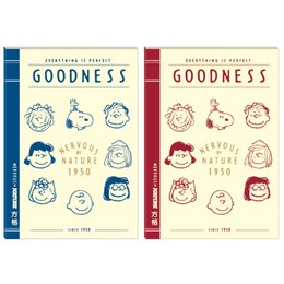 史努比加厚燙金筆記 25K方格