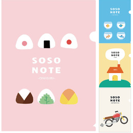 SOSO L型書夾 UEDA4101