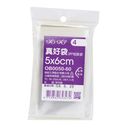 自黏式包裝袋100入 5*6cm OB0050-60