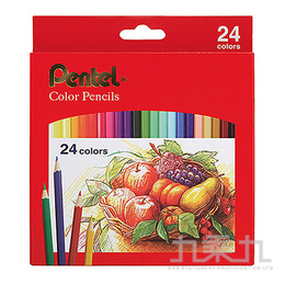 Pentel Color Pencils 彩色鉛筆24色組CB8-24T