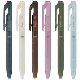 【預購】Pentel 靜暮0.5輕油筆-半透明桿-黑芯【預計5月中旬後開始出貨】