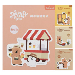 呆萌町 防水裝飾貼紙