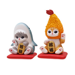 貓福珊迪招財公仔2