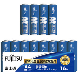 FUJITSU富士通碳鋅3號電池-4入/16入 R6