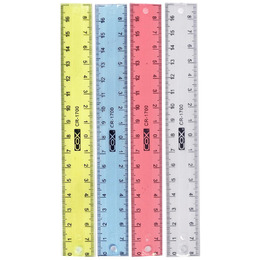 三燕 COX-17CM直尺  CR1700(顏色隨機出貨)